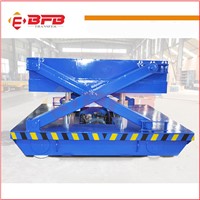 Heavy duty scissor hydraulic  lifting transfer cart from China manufaturer