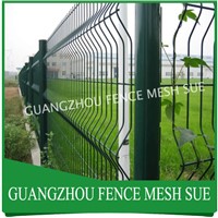 6ft high 3V folded wire mesh fencing costs