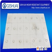 High Property Qishuai Alumina Ceramic Liner Plate