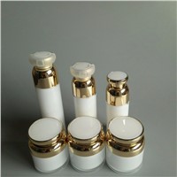 Elegant Luxury Acrylic Bottle for Cosmetic Skincare Packaging