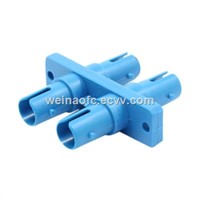 Fiber Optic Adapter ST-ST Duplex Plastic Housing