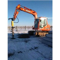 Hot Sale Hydraulic Ground Hole Drilling Machines Wobble Auger