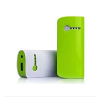 Pretty waist universal portable power bank gifts 4000mAh with LED light