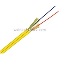 Fiber Optical Cable Yellow Singlemode G655 NZDSF Indoor Cable Simplex Duplex