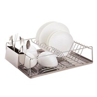 Stainless Steel Dish Rack With Tray