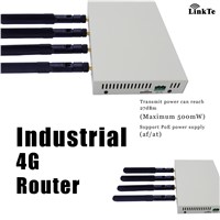 Industrial LTE 4G WiFi Router with OpenWrt PoE 500mw High Power