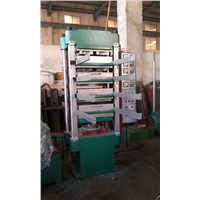 China Manufacture rubber tile press machine / rubber flooring vulcanizing press