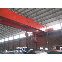 Large Ton-Nageworkshop Used LH Electric Double Bridge Crane 32 t /10 t