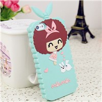 Wholesale &amp;amp; Custom Cute Doll Silicone Cell Phone Cover