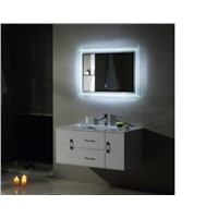 New Style PVC Bathroom Vanity, Modern Art Style with Intelligent Mist Removing Mirror, Countertop