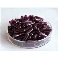 Halal Certified Vegetable Empty Capsules Medicine Capsules Purple 0 Size