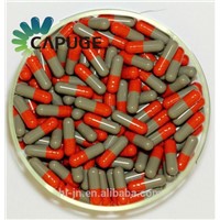Empty Gelatin Capsules Colored Medicine Pills Size 2 4 Red&amp;amp;Gray