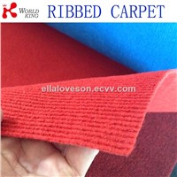 Polyester Ribbed Exhibition Carpet