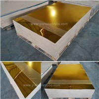 Golden Mirror Acrylic Sheet for Decoration