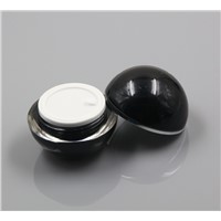 Plastic 50g 30g 15g acrylic ball eye cream jar