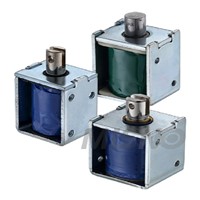 Open Frame Solenoid MD0730 (Linear Push Pull)