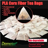 Triangle Tea Bags Corn Fiber Biodegradable Packaging Material