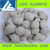 Minetallurgy Industry Mineral CaF2 80% 85% Fluorspar Briquette Used In Steel-Making Industry