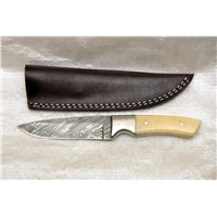 Damascus Fixed Blade Knife