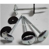 Twisted Roofing Nail Galvanised Umbrella Head Nails for Roofing Sheet
