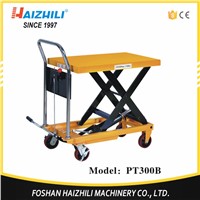 Easy to Operate Hydraulic Manual Scissor Lift Table with 300kg Loading Capacity
