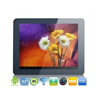 9.7 Inch IPS Screen, RK3188 Chipset, Quad Core 1.5GHz, 1GB+ 8GB Memory Android Tablet PC