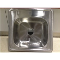 Large Bowl Satin Kitchen Sink without Faucet WY-2120