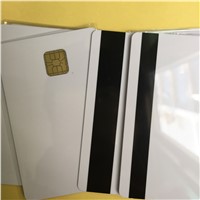 Big Chip PVC Blank Card with 2 Track Magnetic Stripe