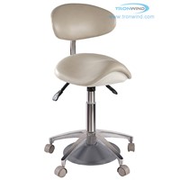 Foot Activated Saddle Chair TS07, Foot Control Chair, Saddle Chair, Dnetal Stool, Operating Stool