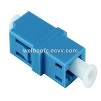 Fiber Optic Adapter LC-LC Simplex Blue Plastic Housing