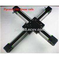 Flycool Linear Guide XY Unit, Belt Drived 45*45 Linear Rail