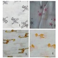 Hot Sale Two Different Materials of Baby Swaddle Blanket