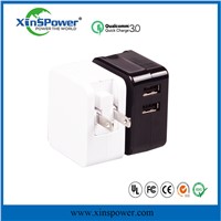 Universal Dual USB Charger for Cell Phones