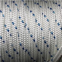 Double Braided Polyester Rope(WHT/BL)