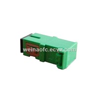 Fiber Optic Adapter SC-SC Simplex with Cover Shutter