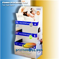 Custom Supermarket Paper Display Stand for Products Promotion