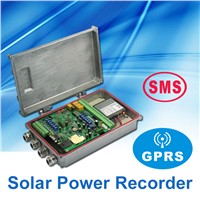 Wireless Solar Powered System Solar Recorder