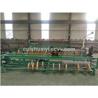 High Speed Double Wire or Single Wire Full Automatic Chain Link Fence Machine