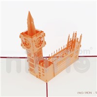 Big Ben Pop up Card Handmade Greeting Card