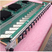 OLT GPON Board GPFD for Huawei MA5680T OLT, with 16 Huawei SFP Modules H801GPBC GPBC