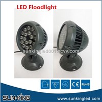 Popular AC220V Auto Change Color Aluminum Waterproof Ip65 Floodlight 18x2W 36W LED RGB Outdoor Projection Light