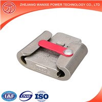 WX-1 Self-Locking C-Type Wedge Type Parallel Groove Wire Rope Clamp