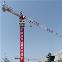 Hongda Tielishi Flat Top Tower Cranes Exporting South Korea