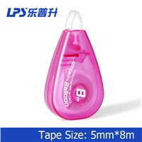 LPS Stationery Supplies Water Drop Shape Colored Correction Tape No. T-90214