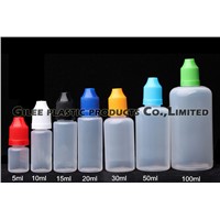 Dropper Bottle 3ml-50ml LDPE Soft Bottle with Childproof Cap Drop Bottle for E Vapor Cig Liquid Packing Bottle