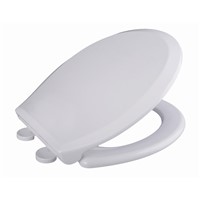 American Standard Size 17'' PP Toilet Seat Cover with Soft Close & Quick Release for Bathroom