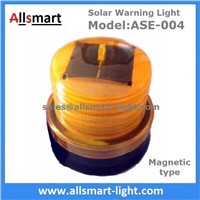 Amber Yellow Color Solar Powered Magnetic Flashing Beacon Floating Barrel Lights Buoy Signal Lights Offshore Lights