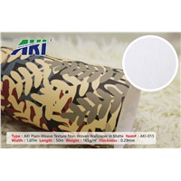 AKI 015 Plain-Weave Texture Non-Woven, Sticker Printable Mural, Wallpaper Home Decoration