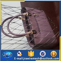 Stainless Steel Cable Mesh for Bag/Anti-Theft Wire Rope Bag Mesh