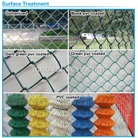 PVC Coated Chain Mesh Fence (Diamond Wire Mesh) Chain Link Fence